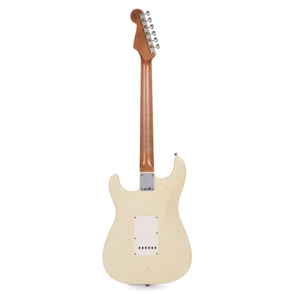 Fender Custom Shop 1965 Stratocaster "Chicago Special" Journeyman Super Aged Olympic White w/Roasted Bound Neck Electric Guitars / Solid Body