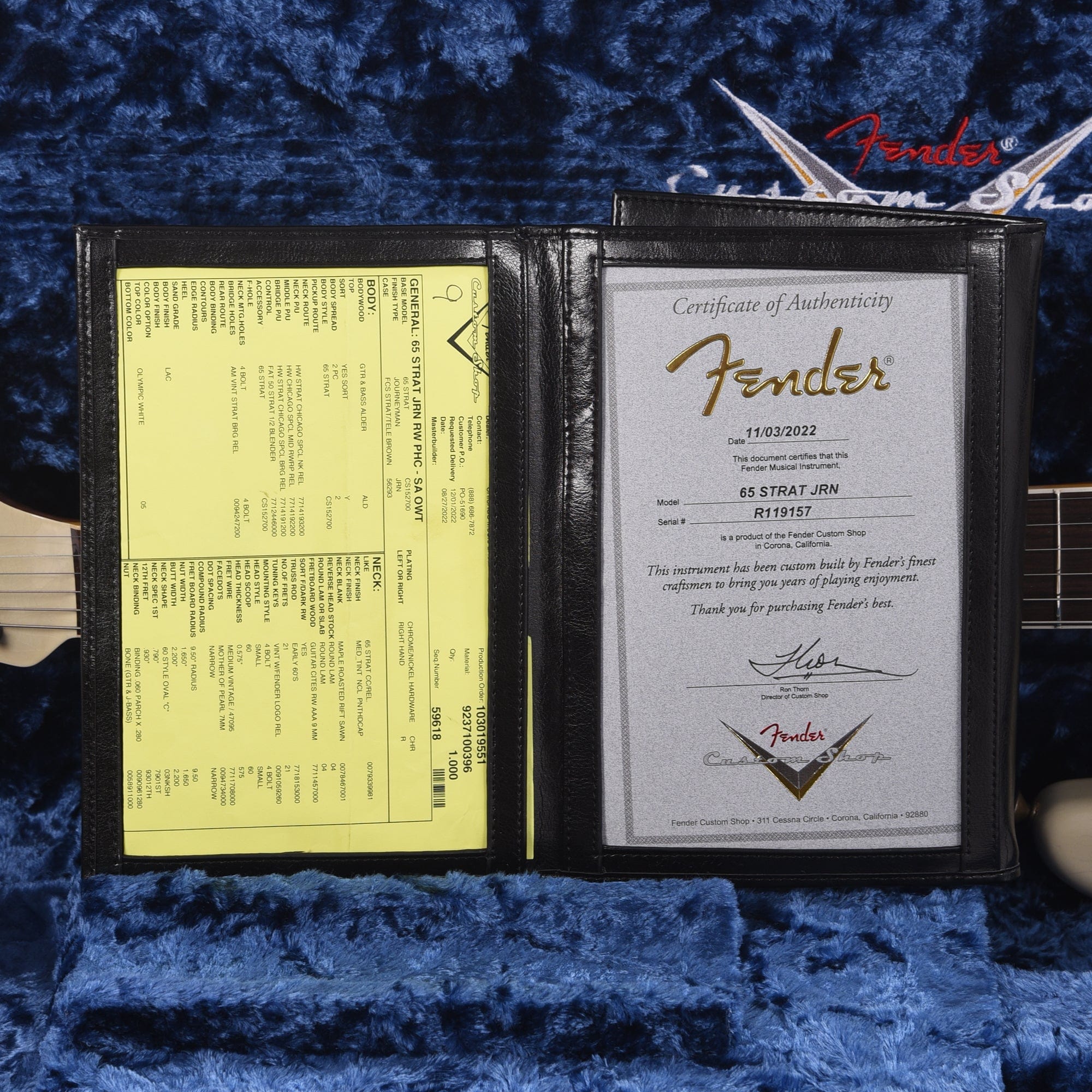 Fender Custom Shop 1965 Stratocaster 