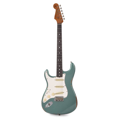 Fender Custom Shop 1965 Stratocaster "Chicago Special" LEFTY Relic Aged Sherwood Green w/Roasted Bound Neck Electric Guitars / Solid Body