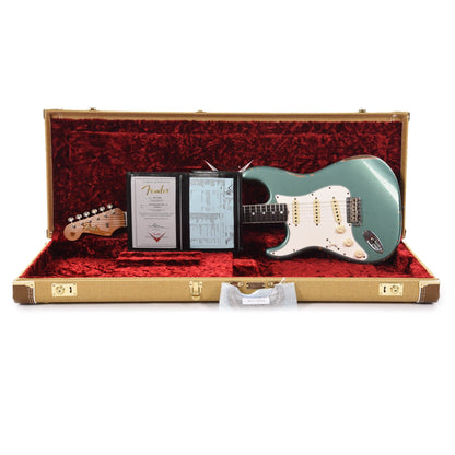 Fender Custom Shop 1965 Stratocaster "Chicago Special" LEFTY Relic Aged Sherwood Green w/Roasted Bound Neck Electric Guitars / Solid Body
