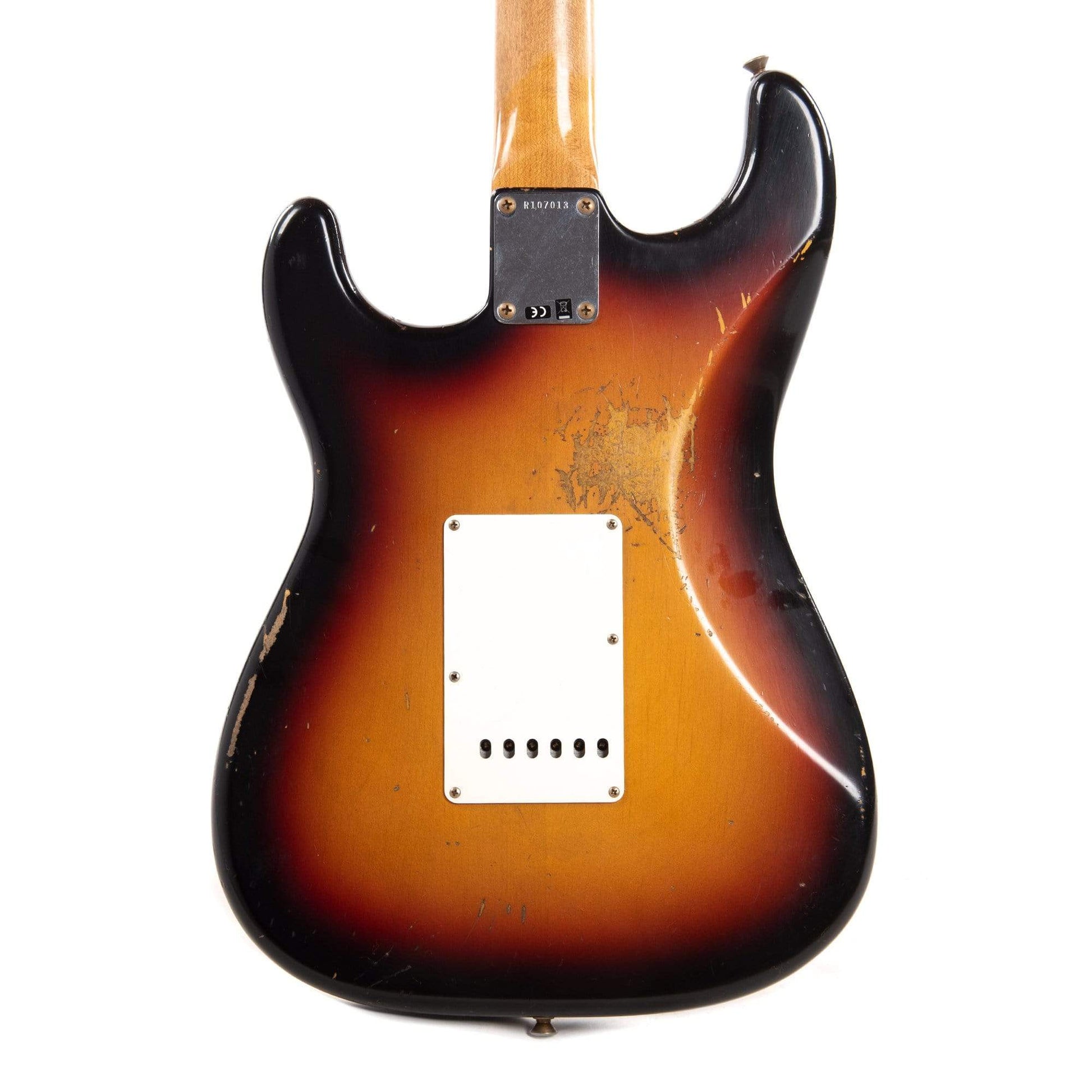 Fender Custom Shop 1965 Stratocaster "Chicago Special" Relic Faded/Aged 3-Color Sunburst w/Roasted Bound Neck Electric Guitars / Solid Body