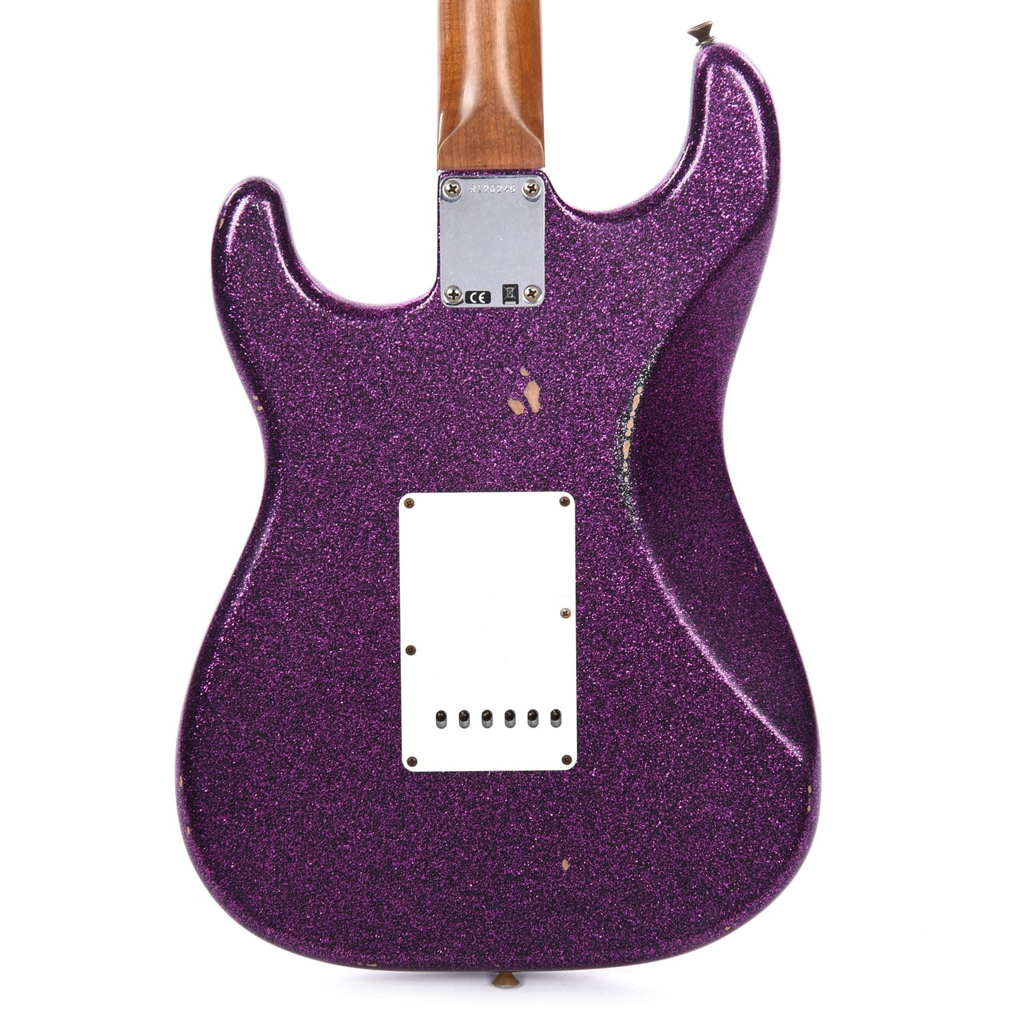Fender Custom Shop 1965 Stratocaster "Chicago Special" Relic Faded Magenta Sparkle w/Roasted Bound Neck Electric Guitars / Solid Body