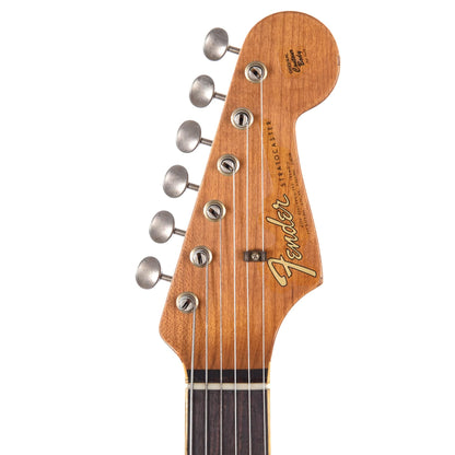 Fender Custom Shop 1965 Stratocaster "Chicago Special" Relic Faded Magenta Sparkle w/Roasted Bound Neck Electric Guitars / Solid Body