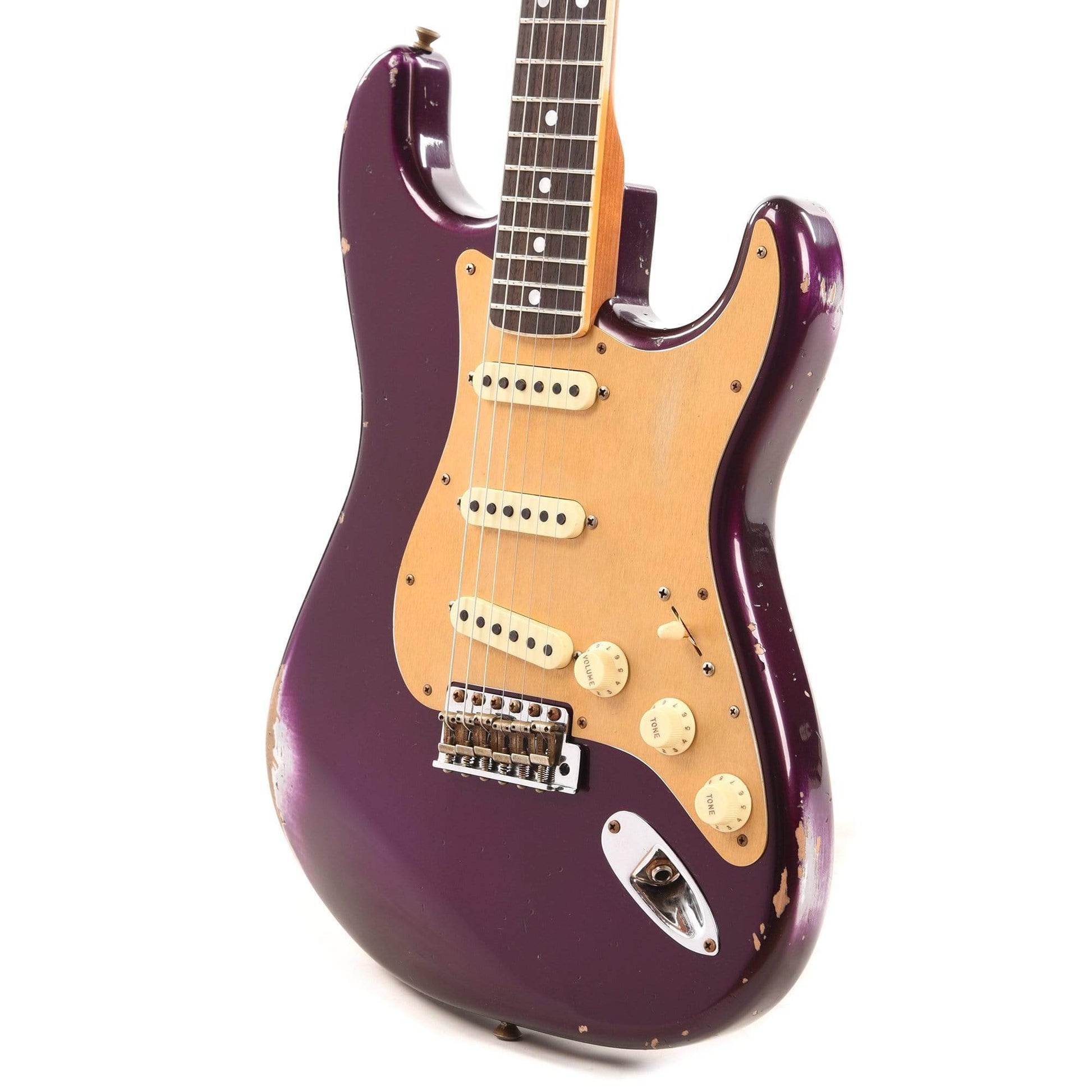 Fender Custom Shop 1965 Stratocaster "Chicago Special" Relic Midnight Purple Sparkle w/Roasted Maple Neck Electric Guitars / Solid Body