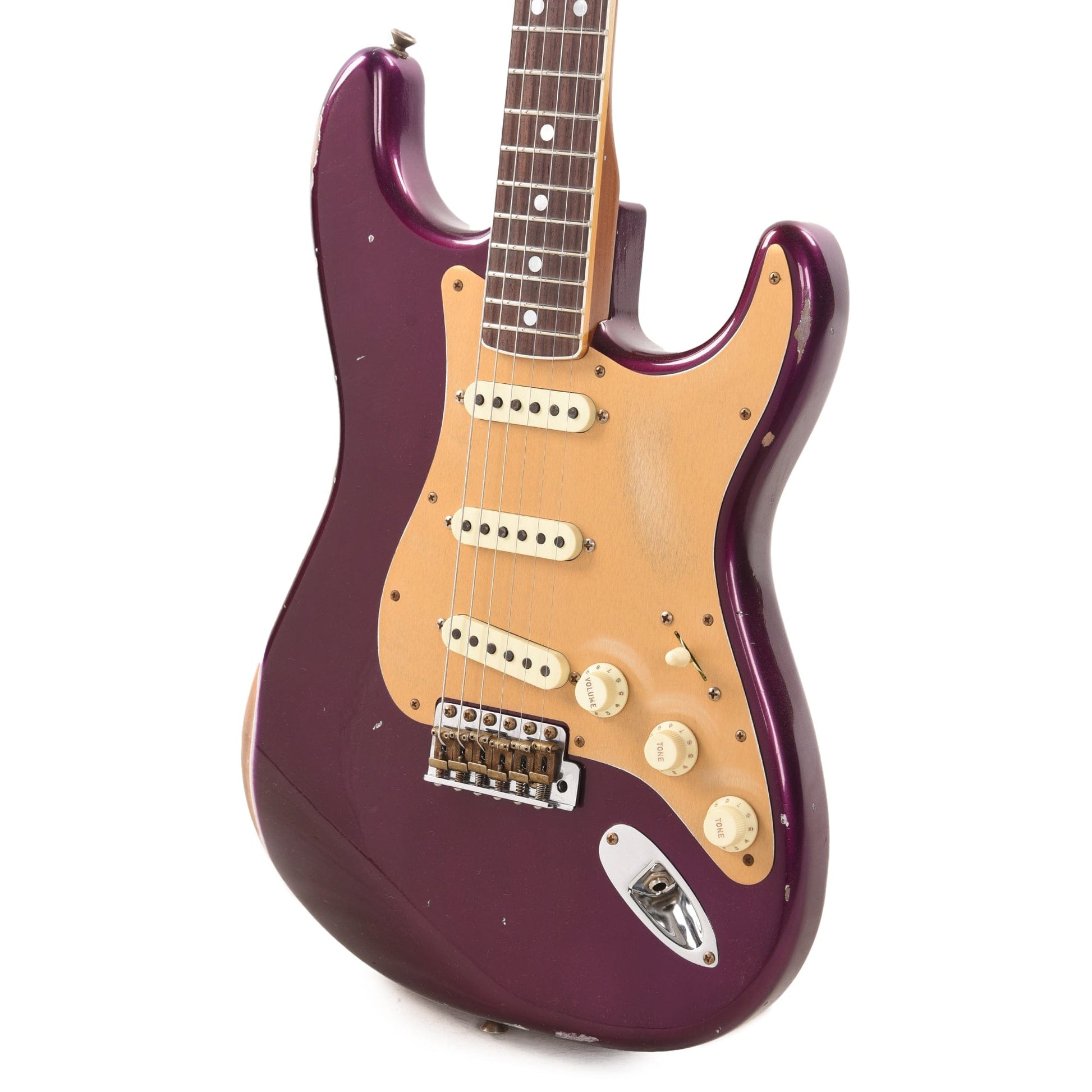 Fender Custom Shop 1965 Stratocaster "Chicago Special" Relic Midnight Purple Sparkle w/Roasted Maple Neck Electric Guitars / Solid Body