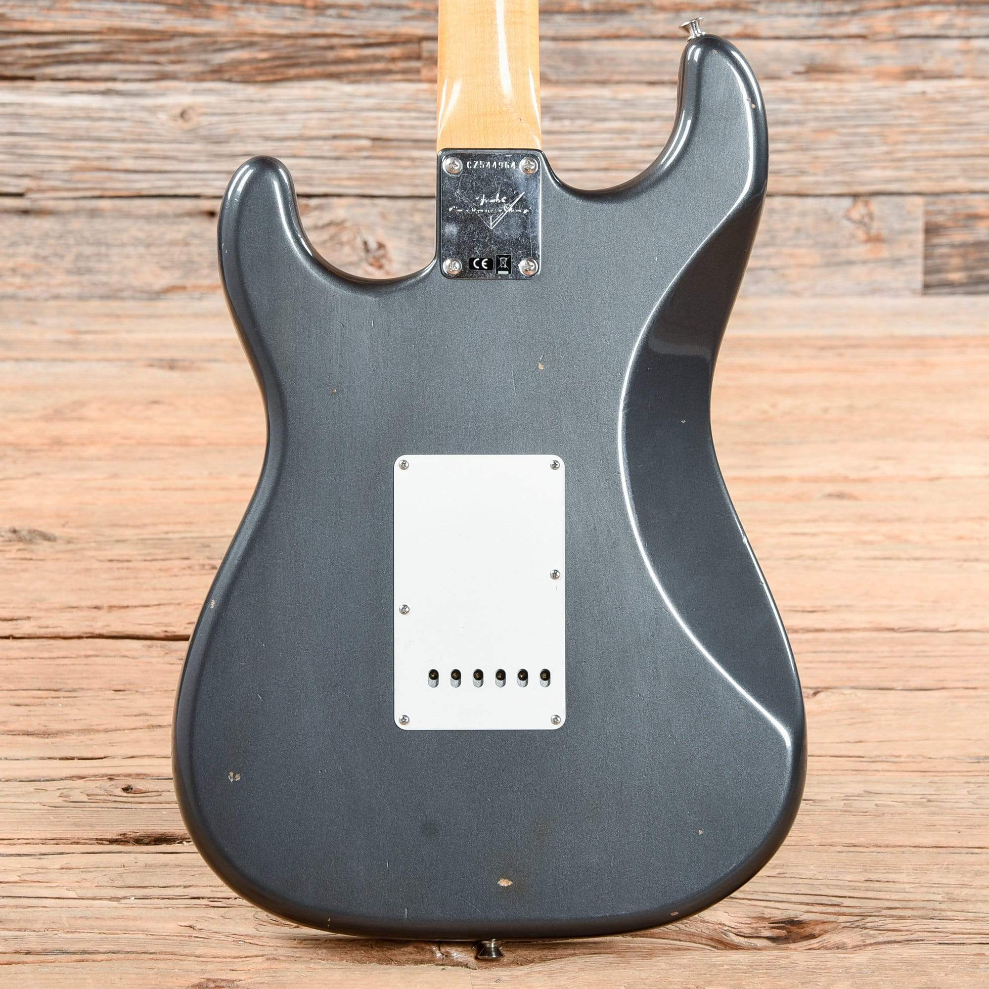 Fender Custom Shop 1965 Stratocaster Journeyman/Closet Classic Charcoal Frost Metallic 2019 Electric Guitars / Solid Body