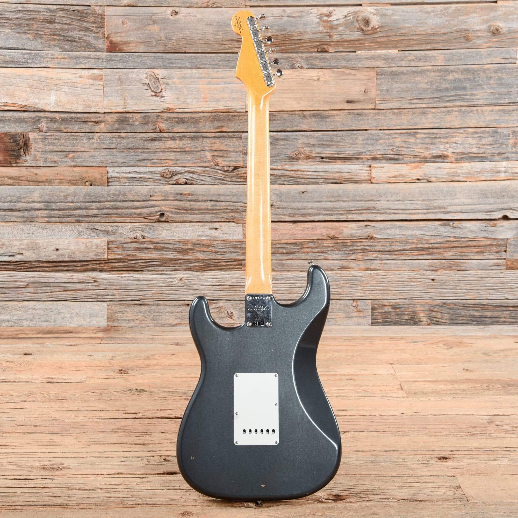 Fender Custom Shop 1965 Stratocaster Journeyman/Closet Classic Charcoal Frost Metallic 2019 Electric Guitars / Solid Body