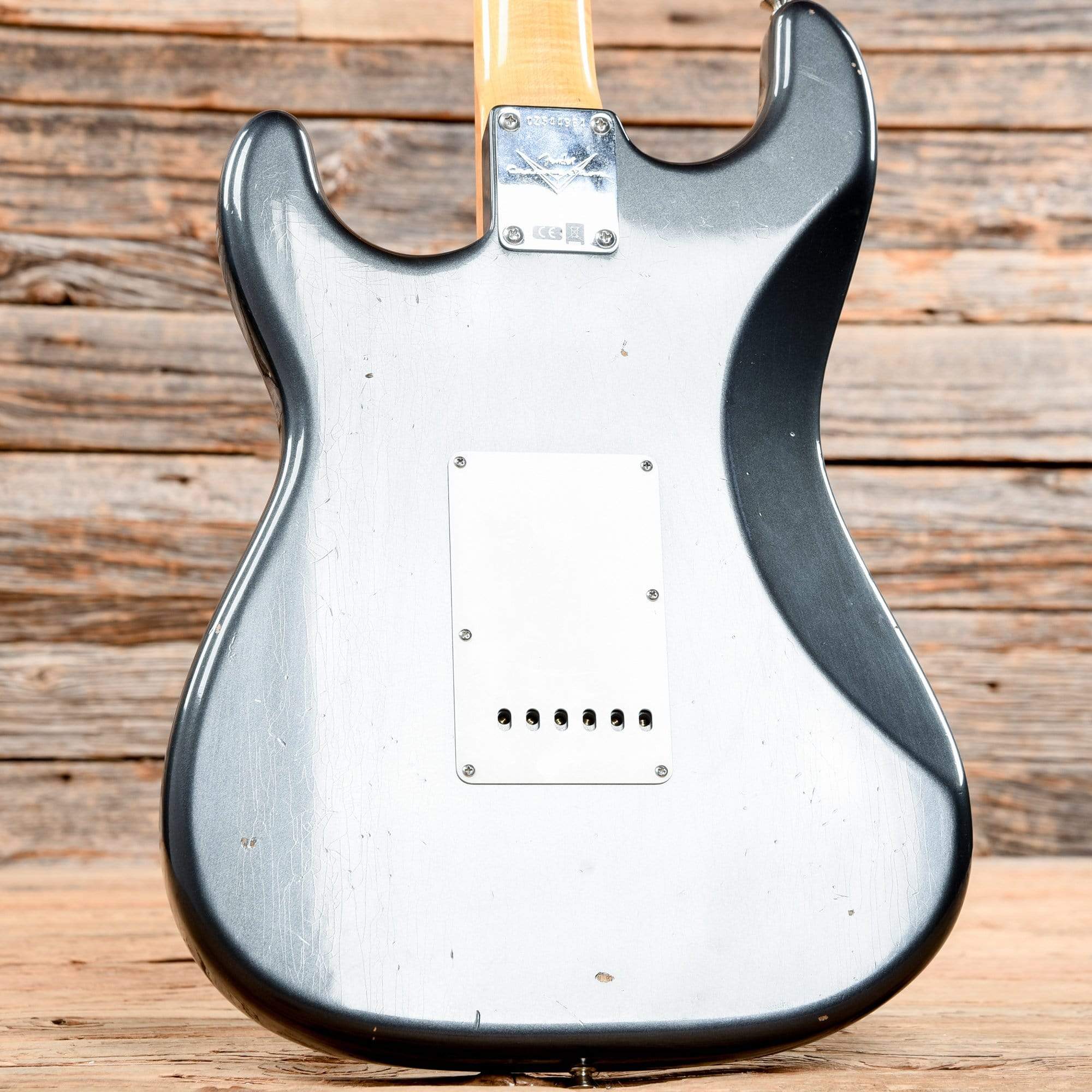 Fender Custom Shop 1965 Stratocaster Journeyman/Closet Classic Charcoal Frost Metallic 2019 Electric Guitars / Solid Body