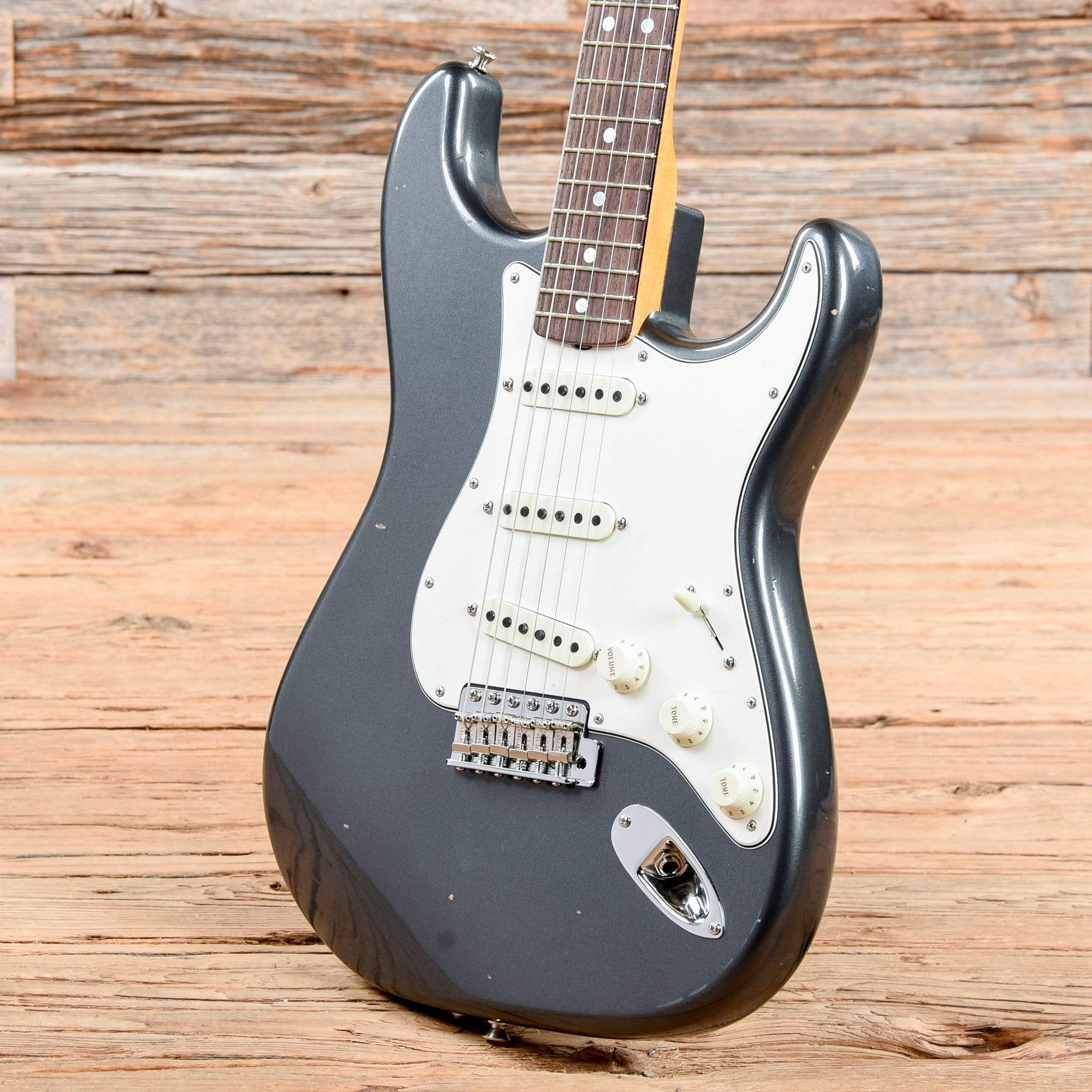 Fender Custom Shop 1965 Stratocaster Journeyman/Closet Classic Charcoal Frost Metallic 2019 Electric Guitars / Solid Body