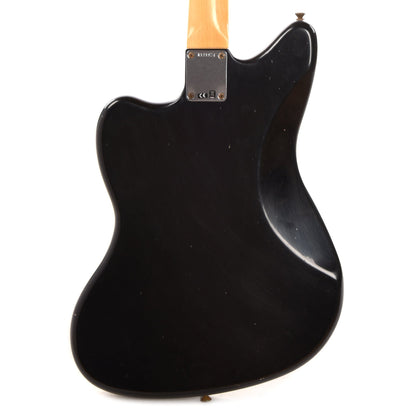 Fender Custom Shop 1966 Jazzmaster "Chicago Special" Journeyman Aged Black w/Tortoise Pickguard & Painted Headcap Electric Guitars / Solid Body
