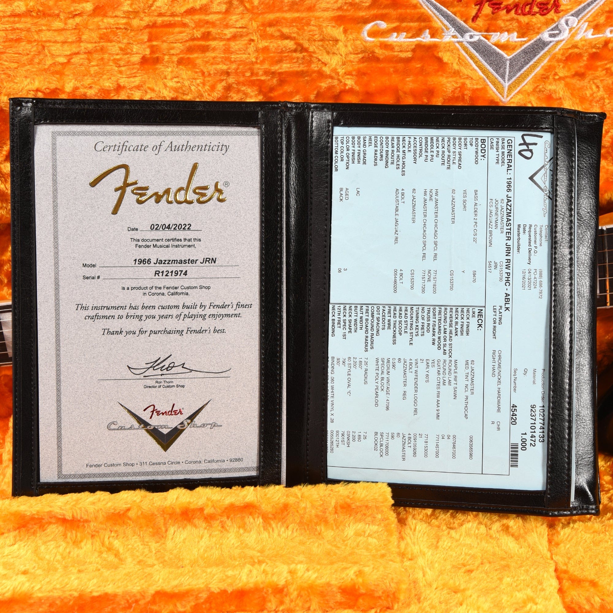 Fender Custom Shop 1966 Jazzmaster 