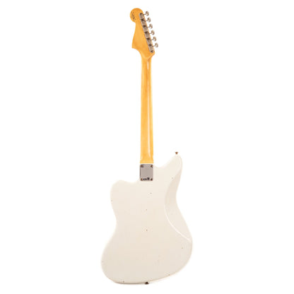 Fender Custom Shop 1966 Jazzmaster "Chicago Special" Journeyman Aged Olympic White w/Painted Headcap Electric Guitars / Solid Body