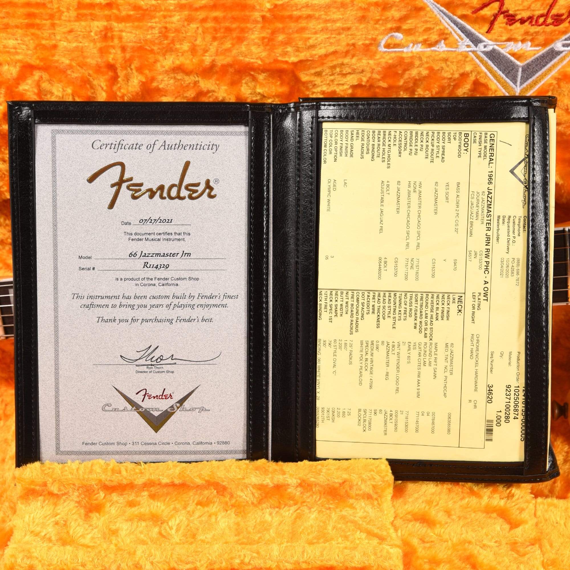 Fender Custom Shop 1966 Jazzmaster 