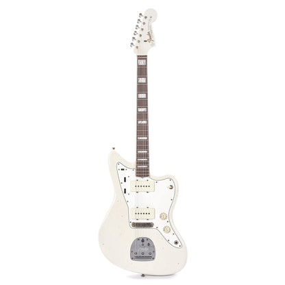 Fender Custom Shop 1966 Jazzmaster "Chicago Special" Journeyman Aged Olympic White w/Painted Headcap Electric Guitars / Solid Body