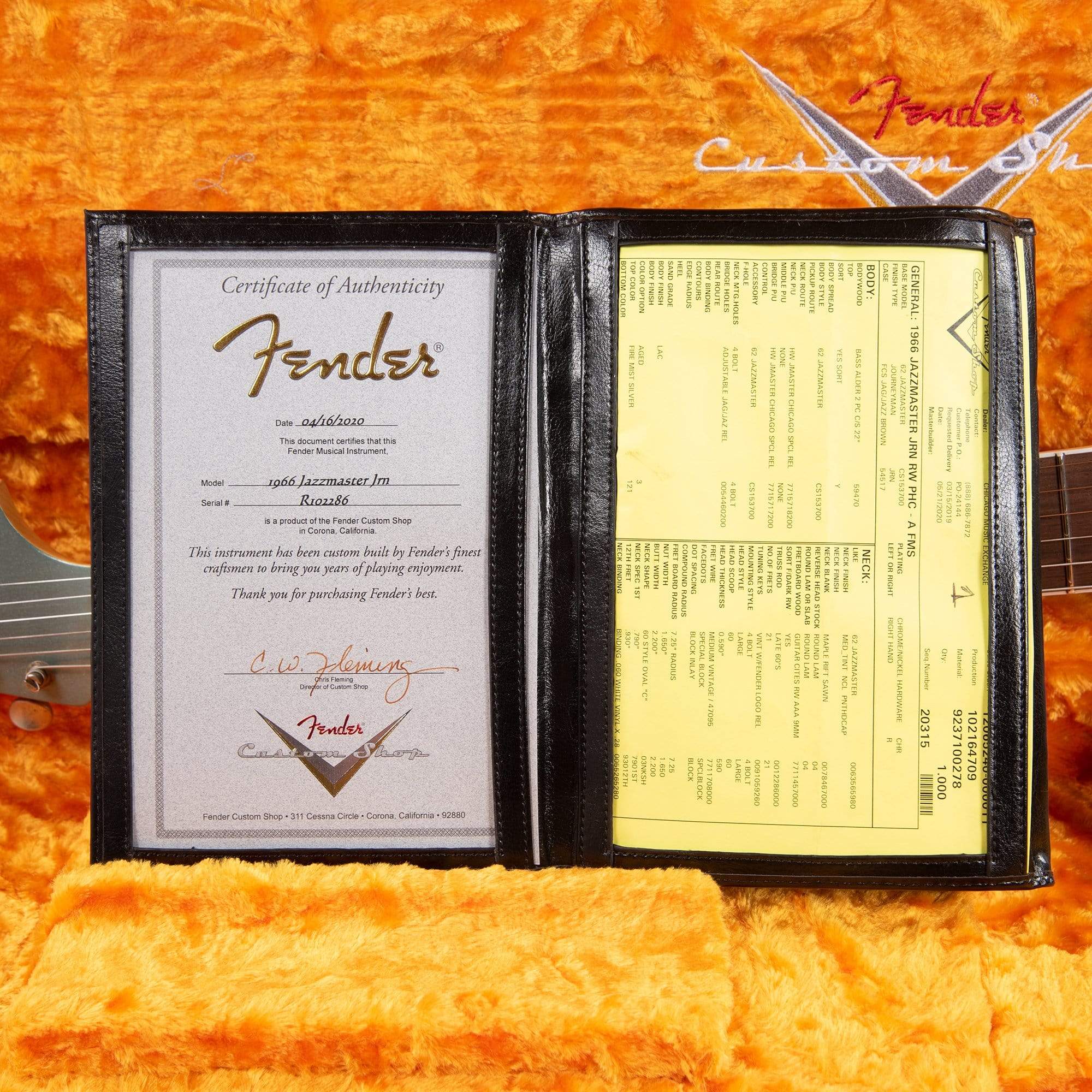 Fender Custom Shop 1966 Jazzmaster 