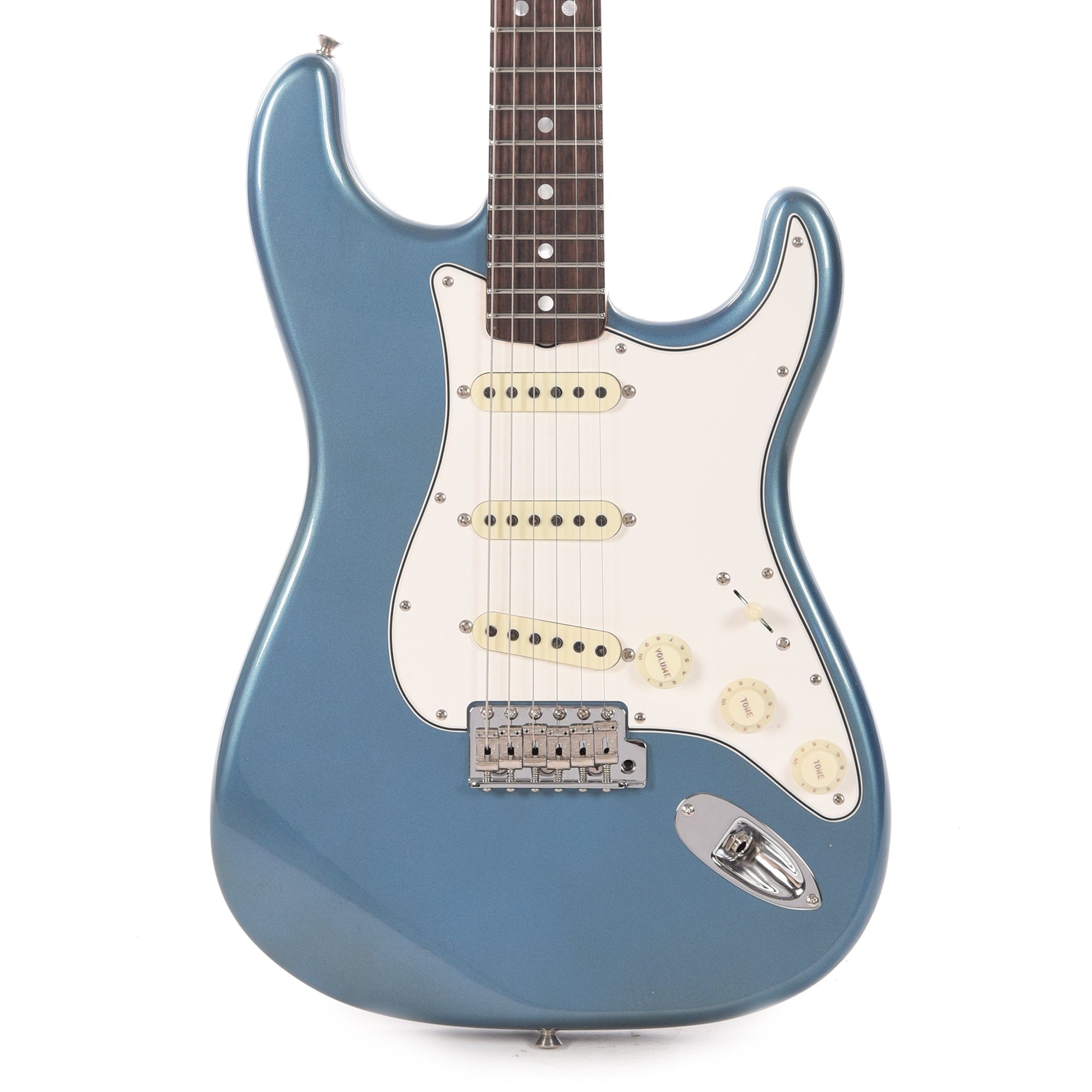 Fender Custom Shop 1966 Stratocaster Deluxe Closet Classic Aged Lake Placid Blue Electric Guitars / Solid Body