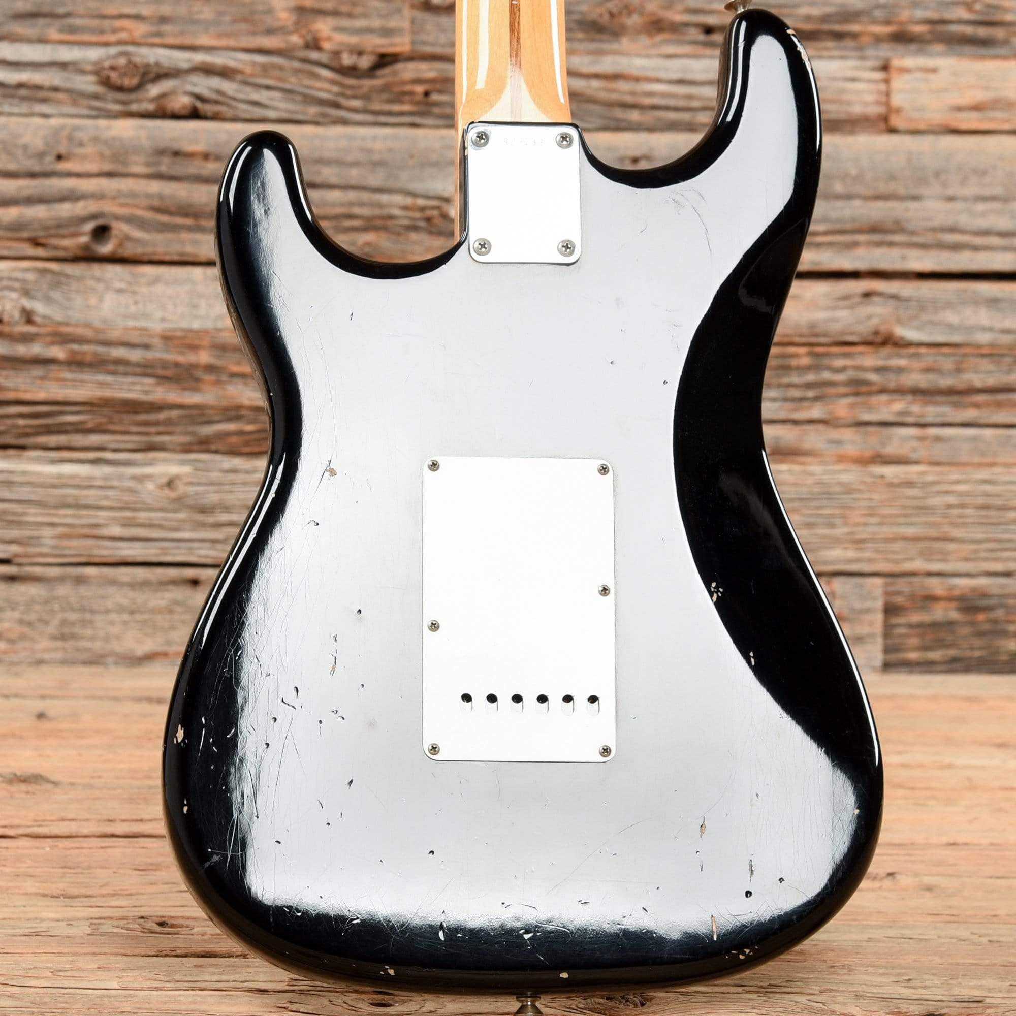 Fender Custom Shop 1966 Stratocaster Relic Black 2006 Electric Guitars / Solid Body