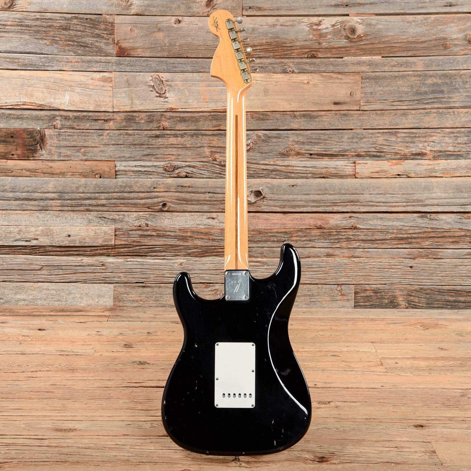 Fender Custom Shop 1966 Stratocaster Relic Black 2006 Electric Guitars / Solid Body