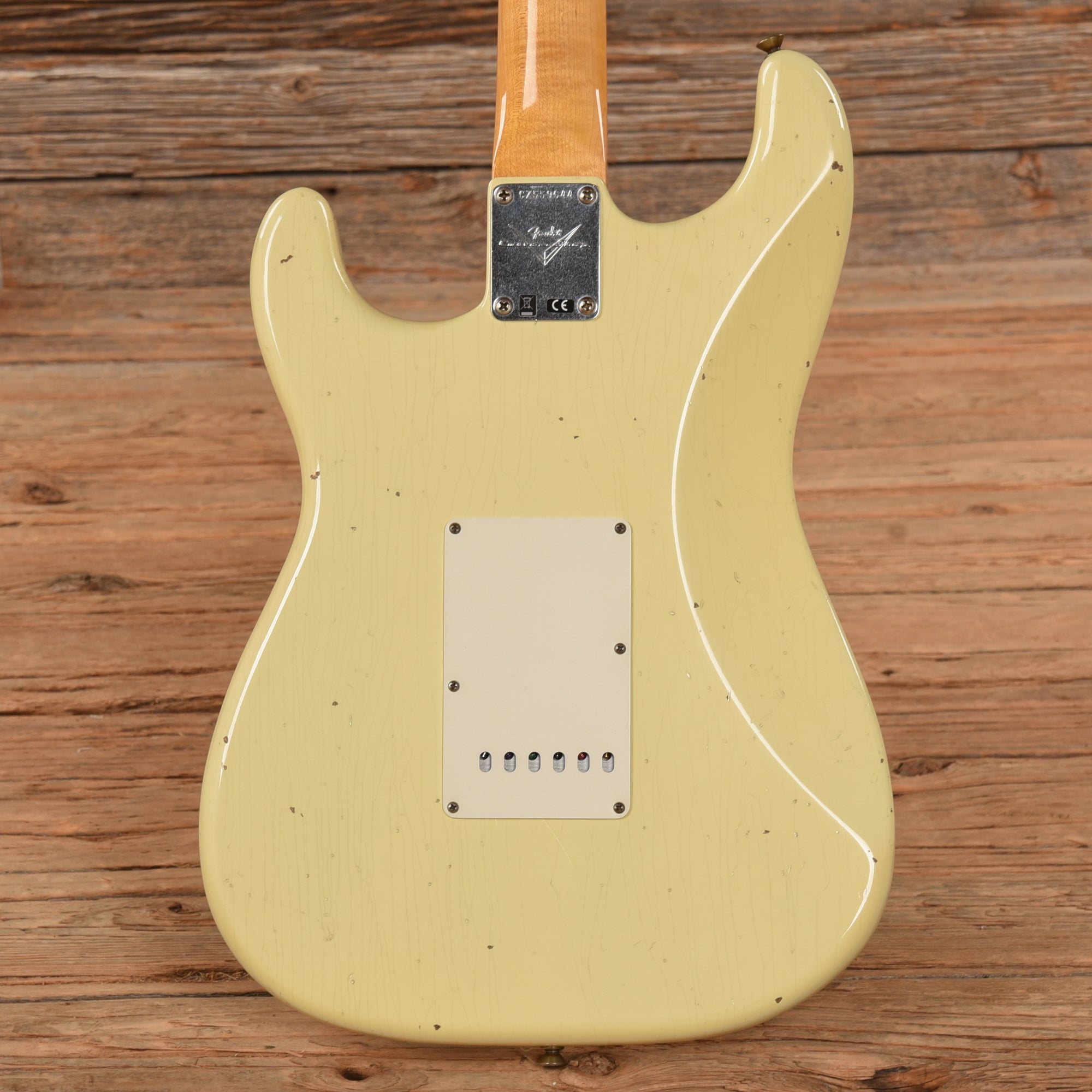 Fender Custom Shop 1967 Stratocaster Reissue Journeyman Relic Olympic White 2022 Electric Guitars / Solid Body