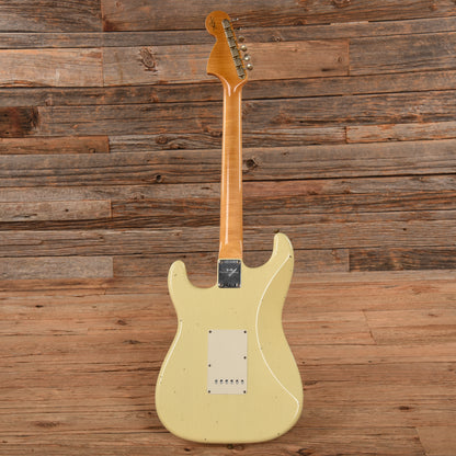 Fender Custom Shop 1967 Stratocaster Reissue Journeyman Relic Olympic White 2022 Electric Guitars / Solid Body