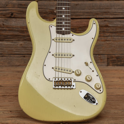 Fender Custom Shop 1967 Stratocaster Reissue Journeyman Relic Olympic White 2022 Electric Guitars / Solid Body
