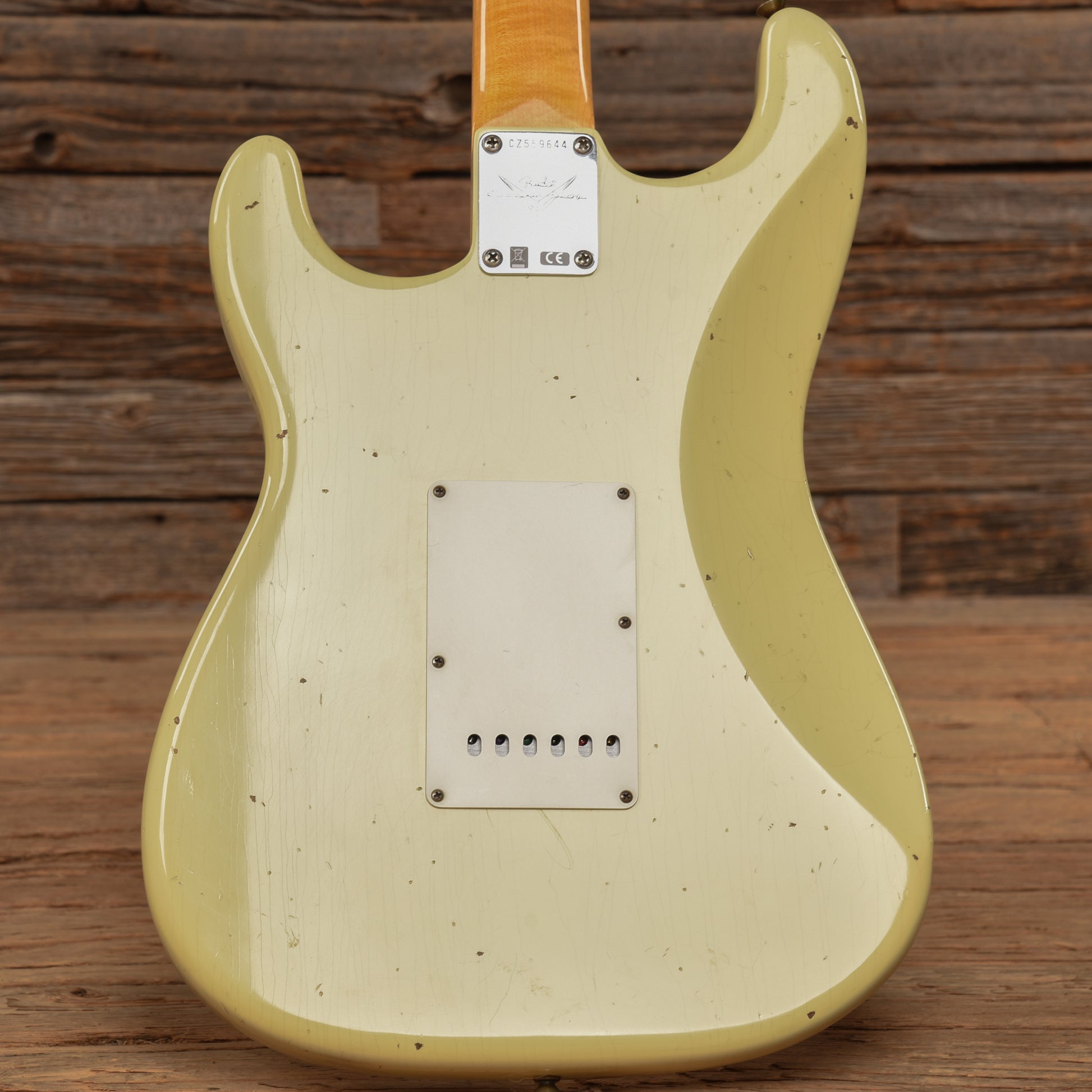 Fender Custom Shop 1967 Stratocaster Reissue Journeyman Relic Olympic White 2022 Electric Guitars / Solid Body