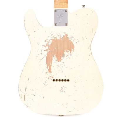 Fender Custom Shop 1967 Telecaster Relic Aged Olympic White Master Built by Dennis Galuszka Electric Guitars / Solid Body