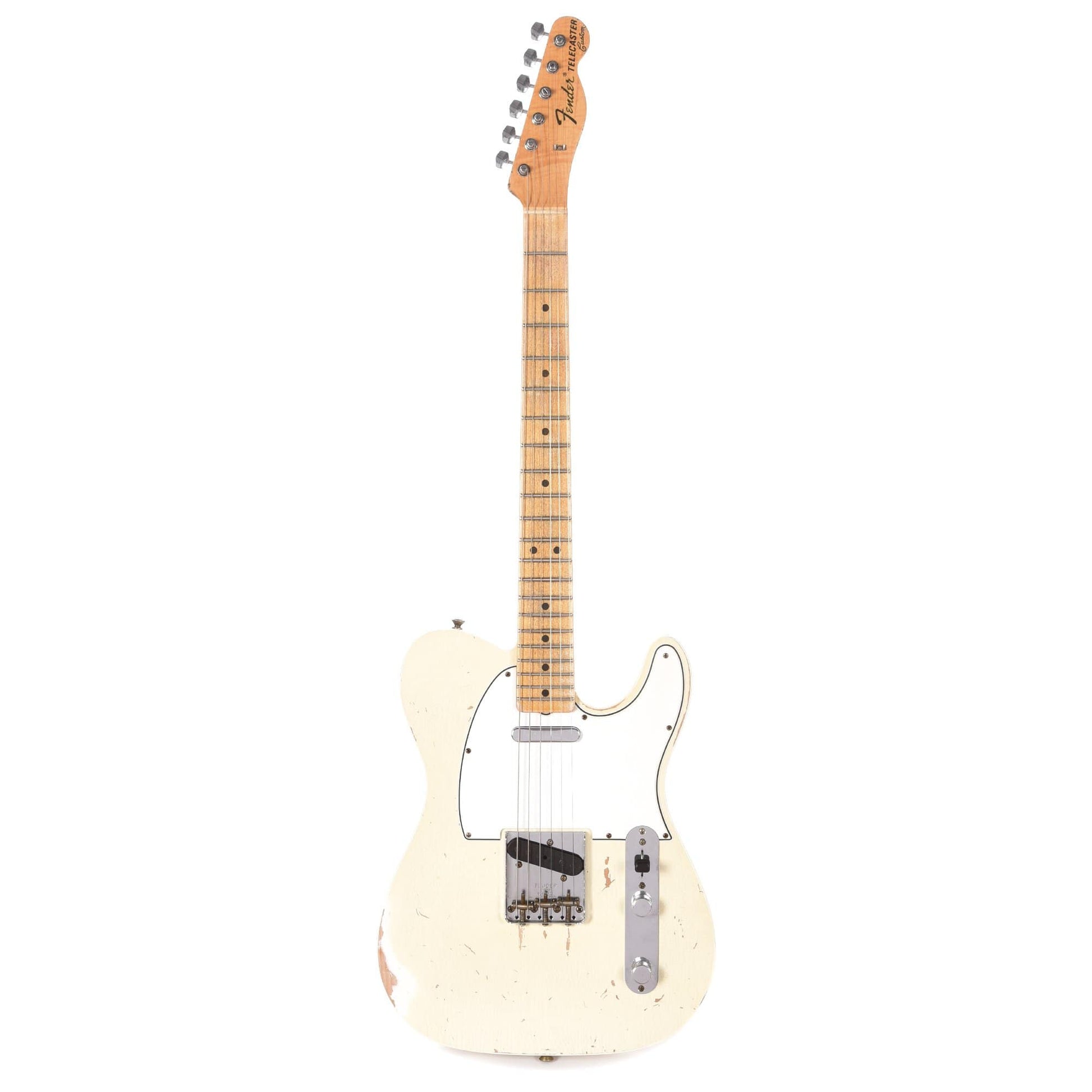 Fender Custom Shop 1967 Telecaster Relic Aged Olympic White Master Built by Dennis Galuszka Electric Guitars / Solid Body