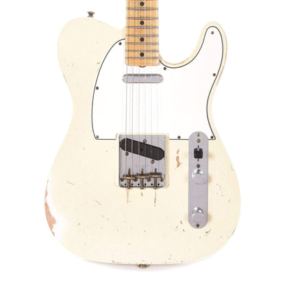 Fender Custom Shop 1967 Telecaster Relic Aged Olympic White Master Built by Dennis Galuszka Electric Guitars / Solid Body
