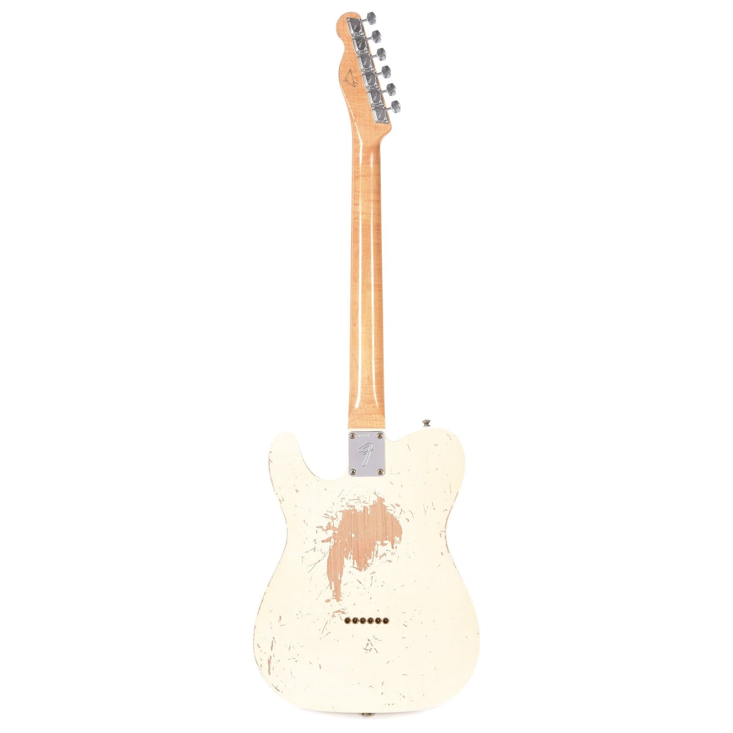 Fender Custom Shop 1967 Telecaster Relic Aged Olympic White Master Built by Dennis Galuszka Electric Guitars / Solid Body