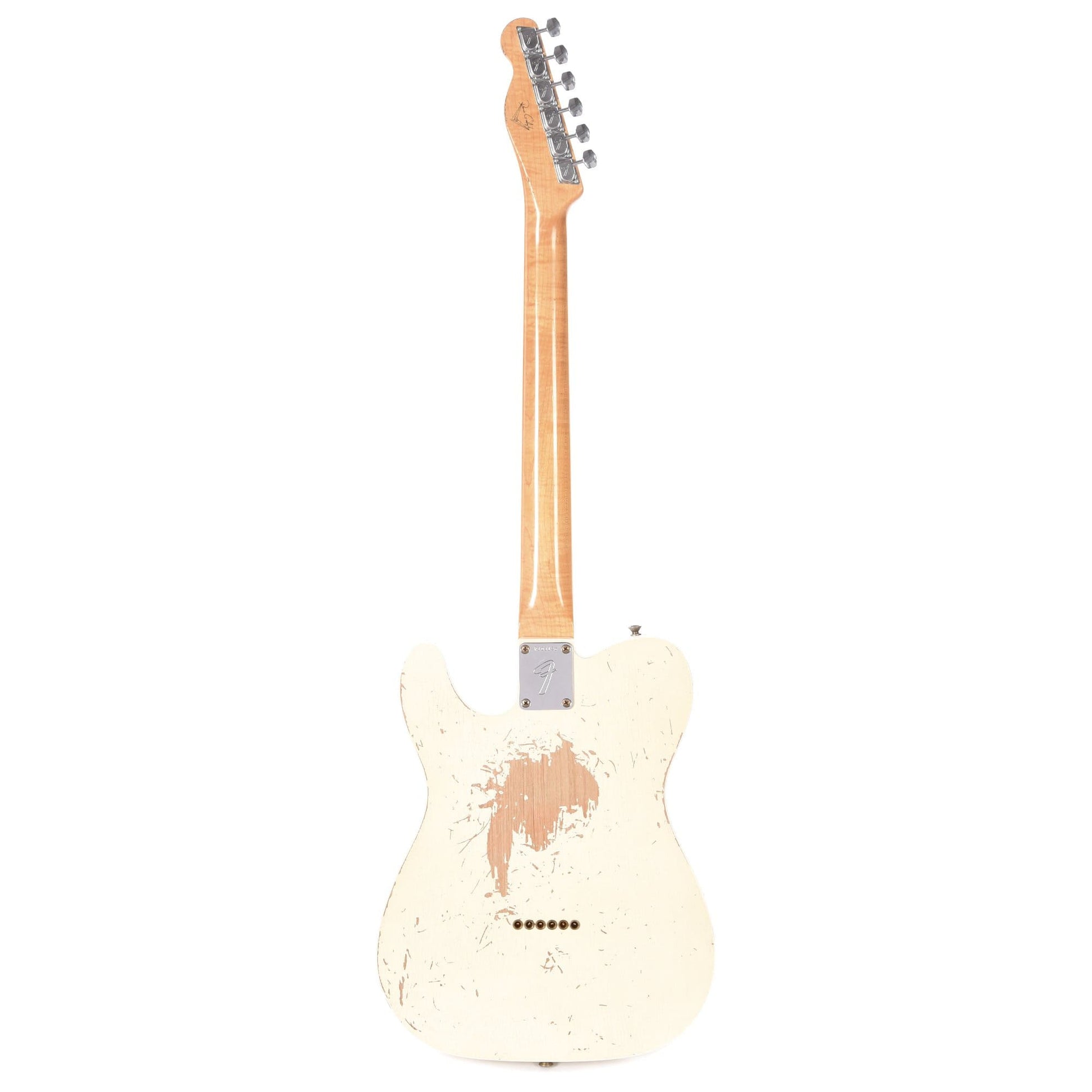 Fender Custom Shop 1967 Telecaster Relic Aged Olympic White Master Built by Dennis Galuszka Electric Guitars / Solid Body