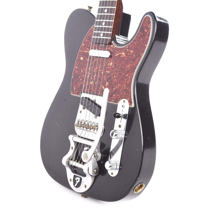 Fender Custom Shop 1967 Telecaster Relic Black Master Built Yuriy Shishkov w/Bigsby B5 Electric Guitars / Solid Body