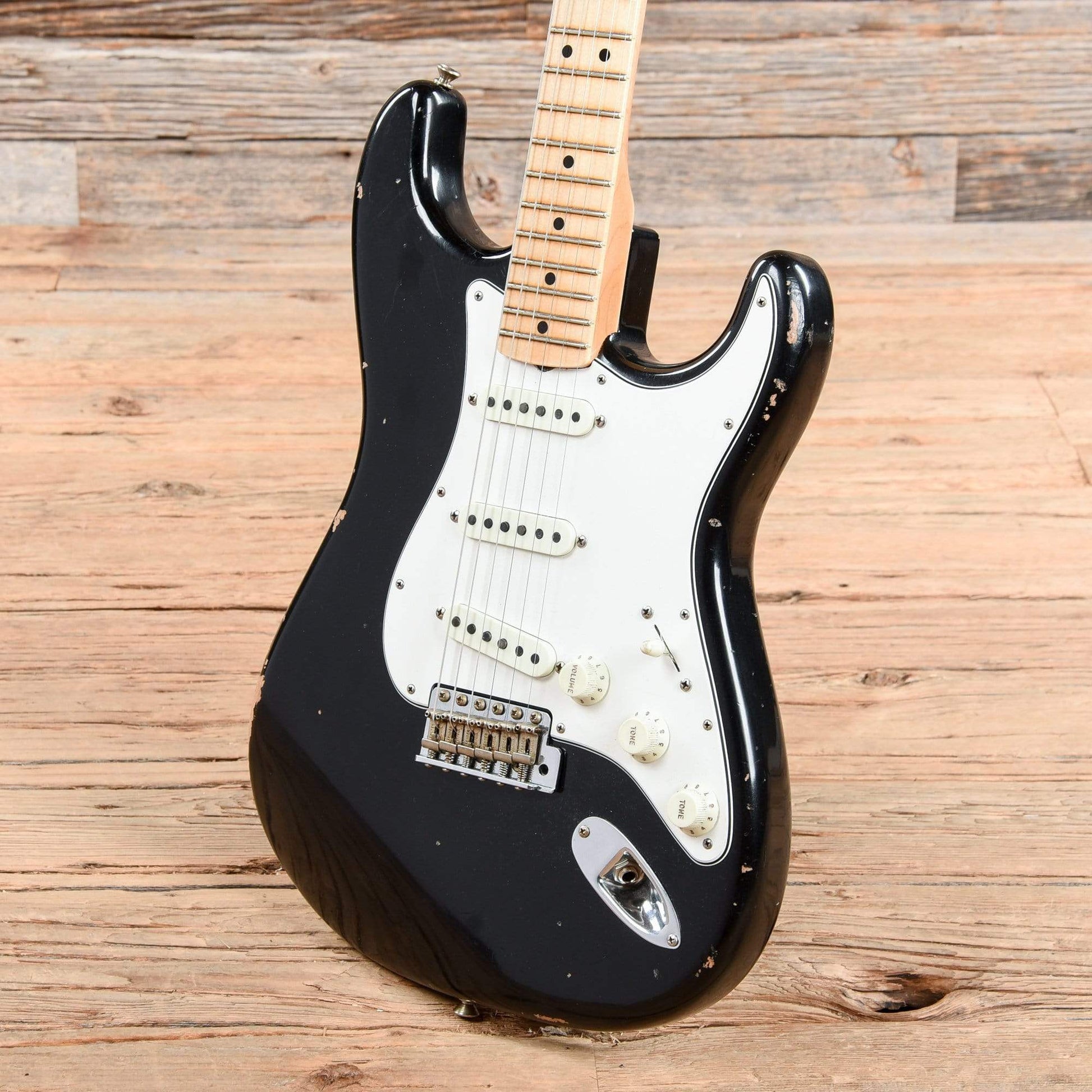 Fender Custom Shop 1968 Stratocaster Relic Black 2020 Electric Guitars / Solid Body