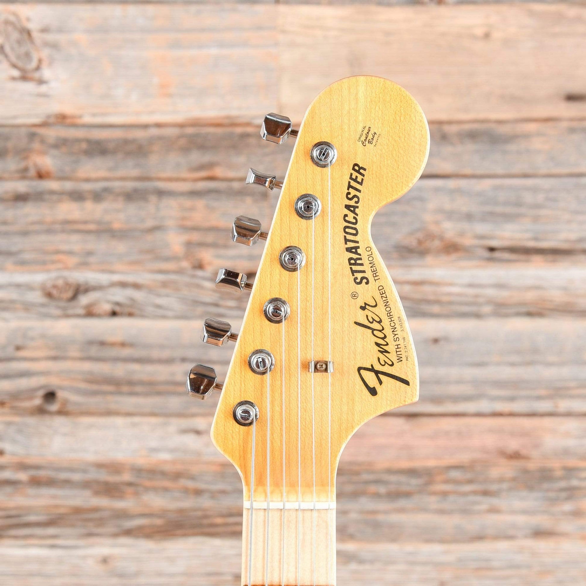 Fender Custom Shop 1968 Stratocaster Relic Black 2020 Electric Guitars / Solid Body