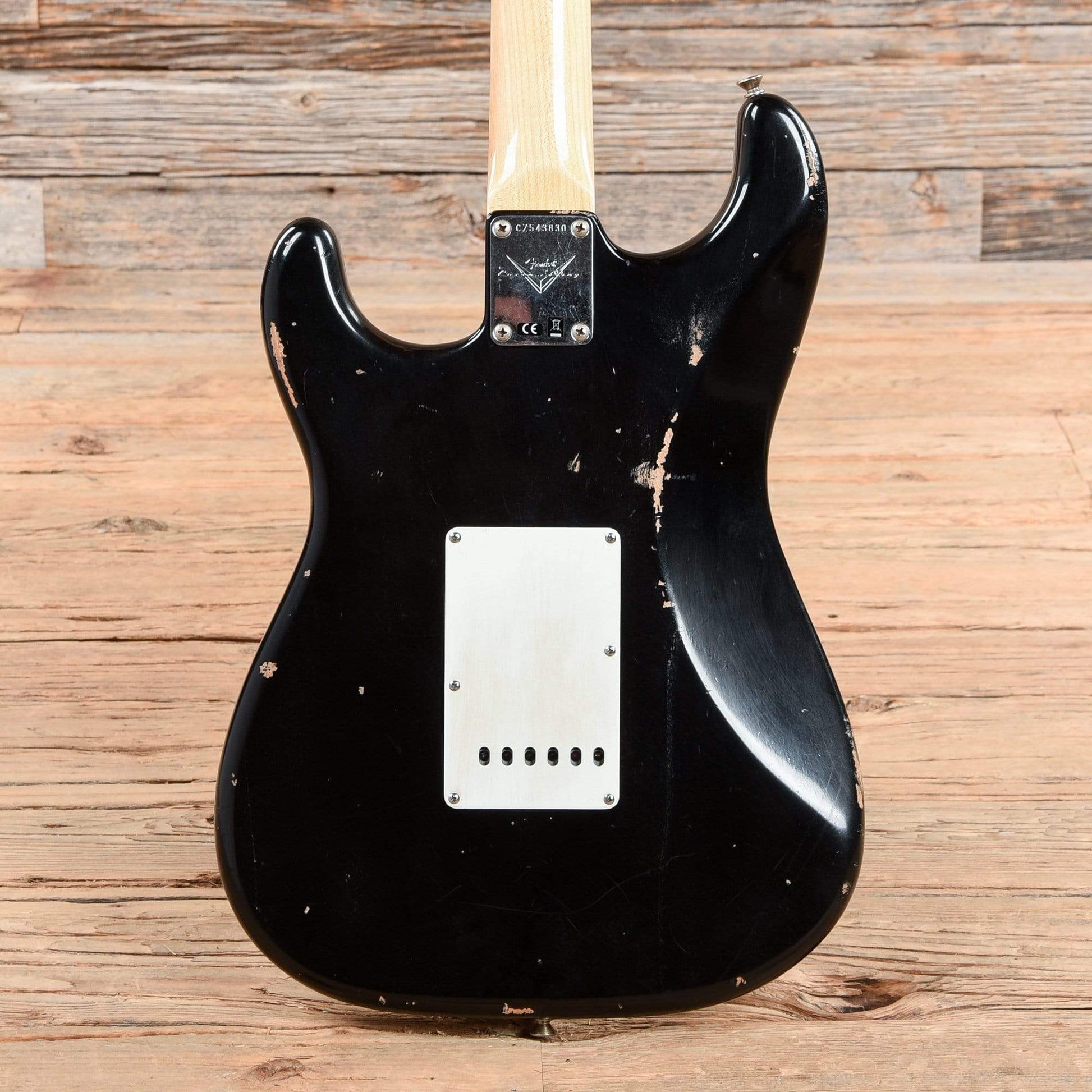 Fender Custom Shop 1968 Stratocaster Relic Black 2020 Electric Guitars / Solid Body