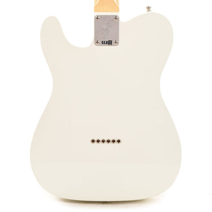 Fender Custom Shop 1968 Telecaster "Chicago Special" Deluxe Closet Classic Aged Olympic White over Pink Paisley Electric Guitars / Solid Body