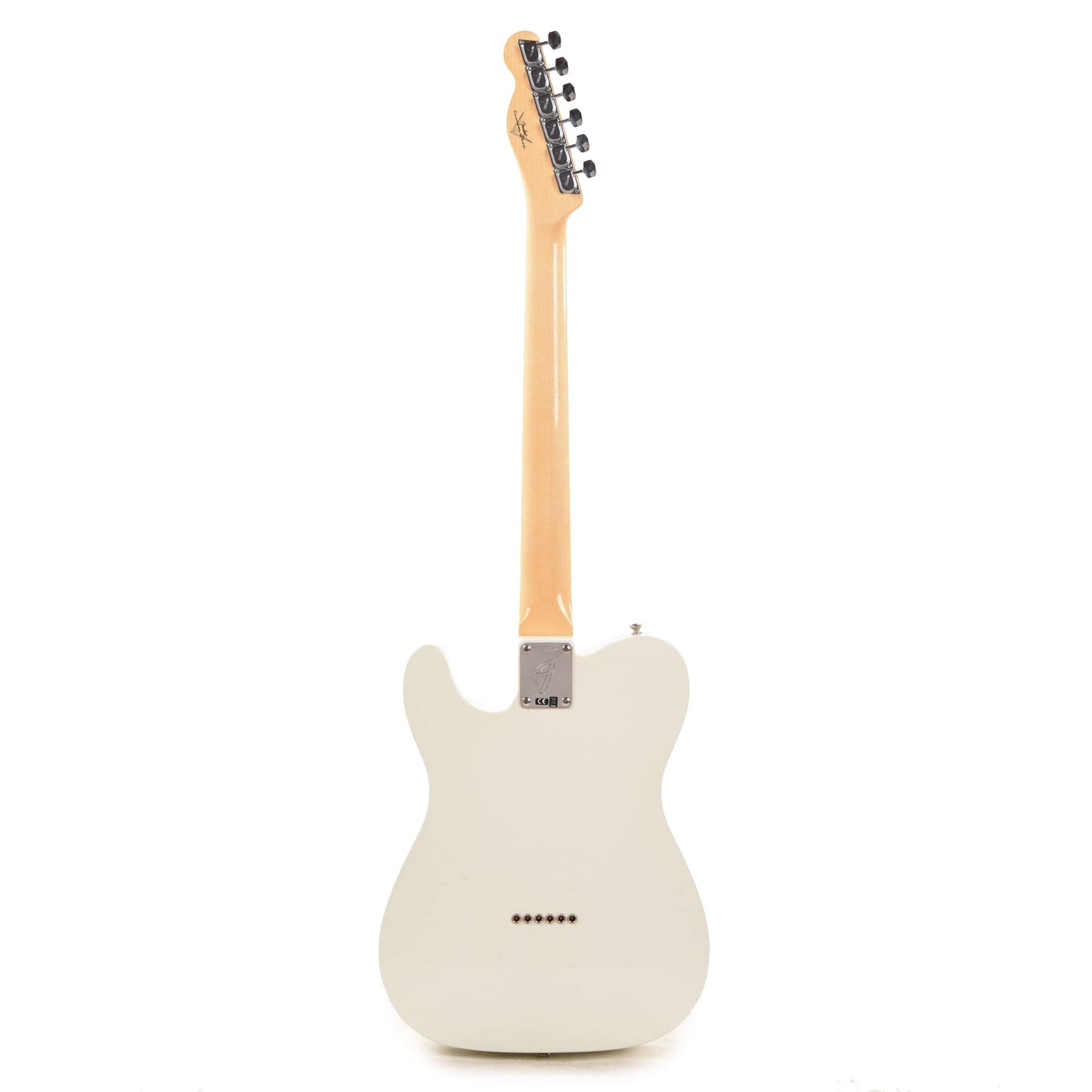 Fender Custom Shop 1968 Telecaster "Chicago Special" Deluxe Closet Classic Aged Olympic White over Pink Paisley Electric Guitars / Solid Body