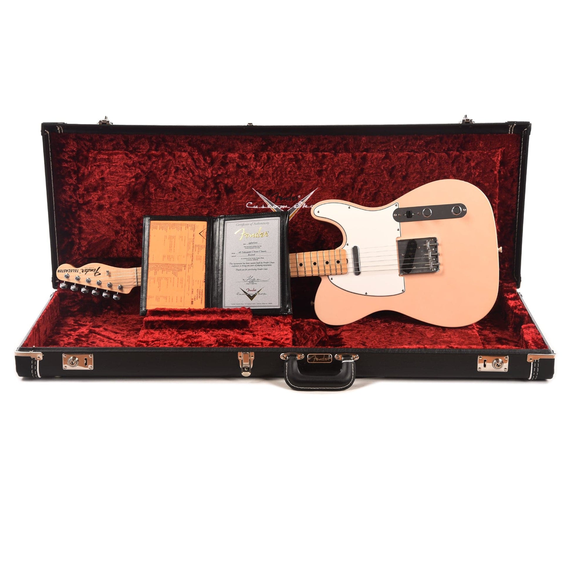 Fender Custom Shop 1968 Telecaster "Chicago Special" Deluxe Closet Classic Faded Shell Pink over Pink Paisley Electric Guitars / Solid Body