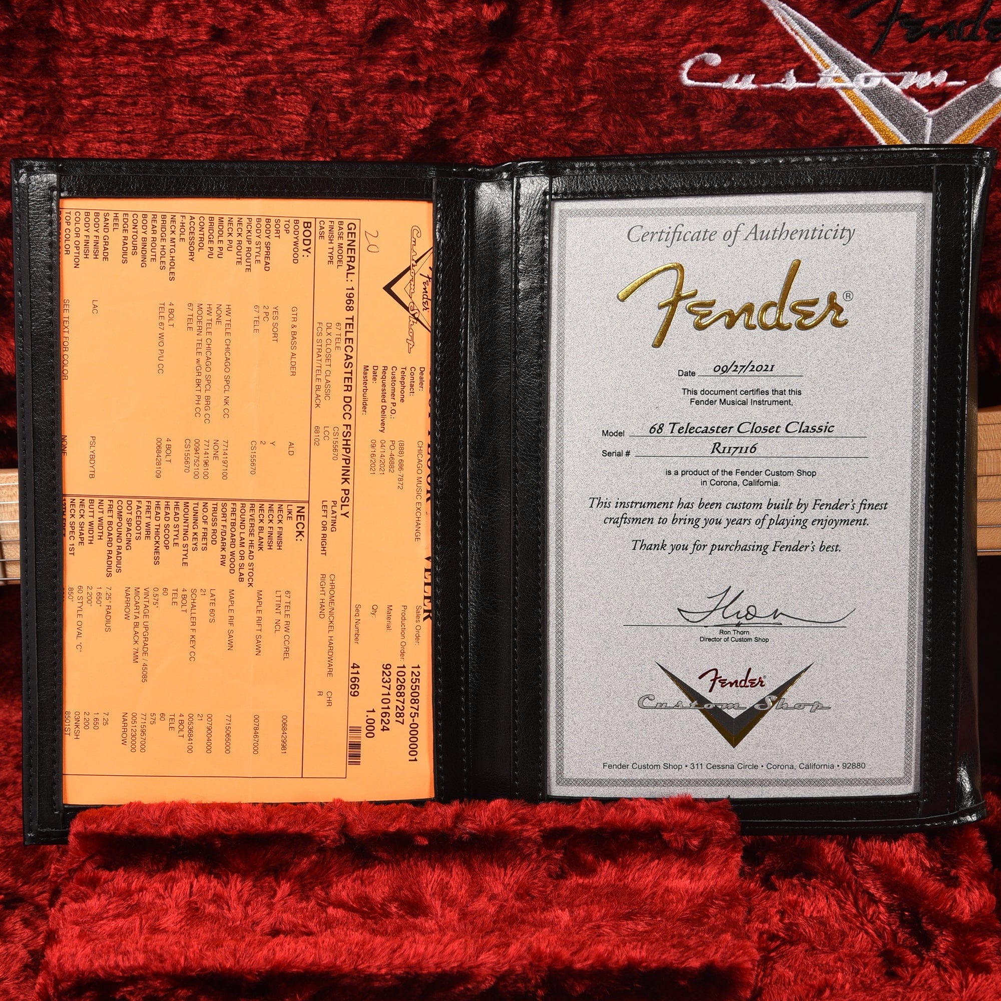 Fender Custom Shop 1968 Telecaster 