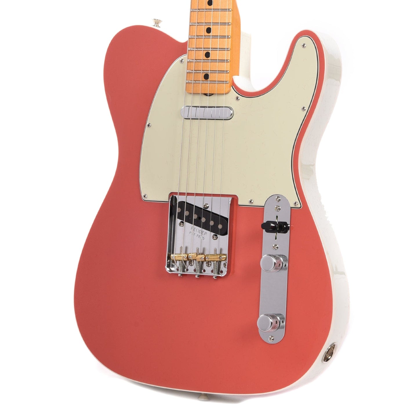 Fender Custom Shop 1968 Telecaster Custom 2-Tone "Chicago Special" NOS Faded Aged Tahitian Coral/Aged Olympic White Electric Guitars / Solid Body