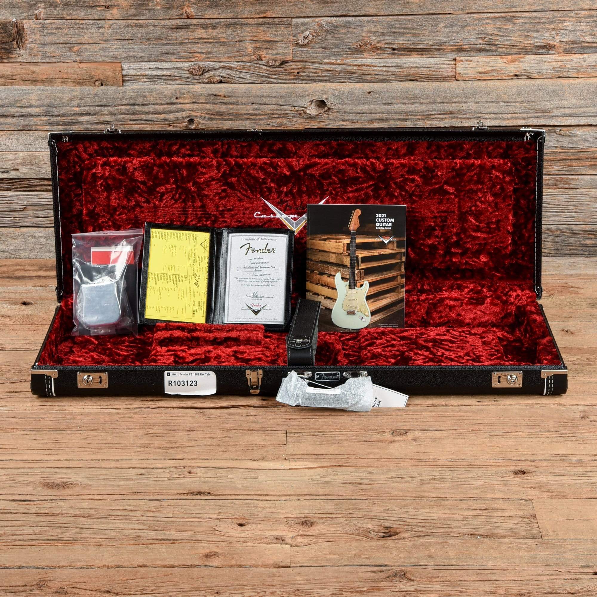 Fender Custom Shop 1969 Rosewood Telecaster NOS Natural 2021 Electric Guitars / Solid Body