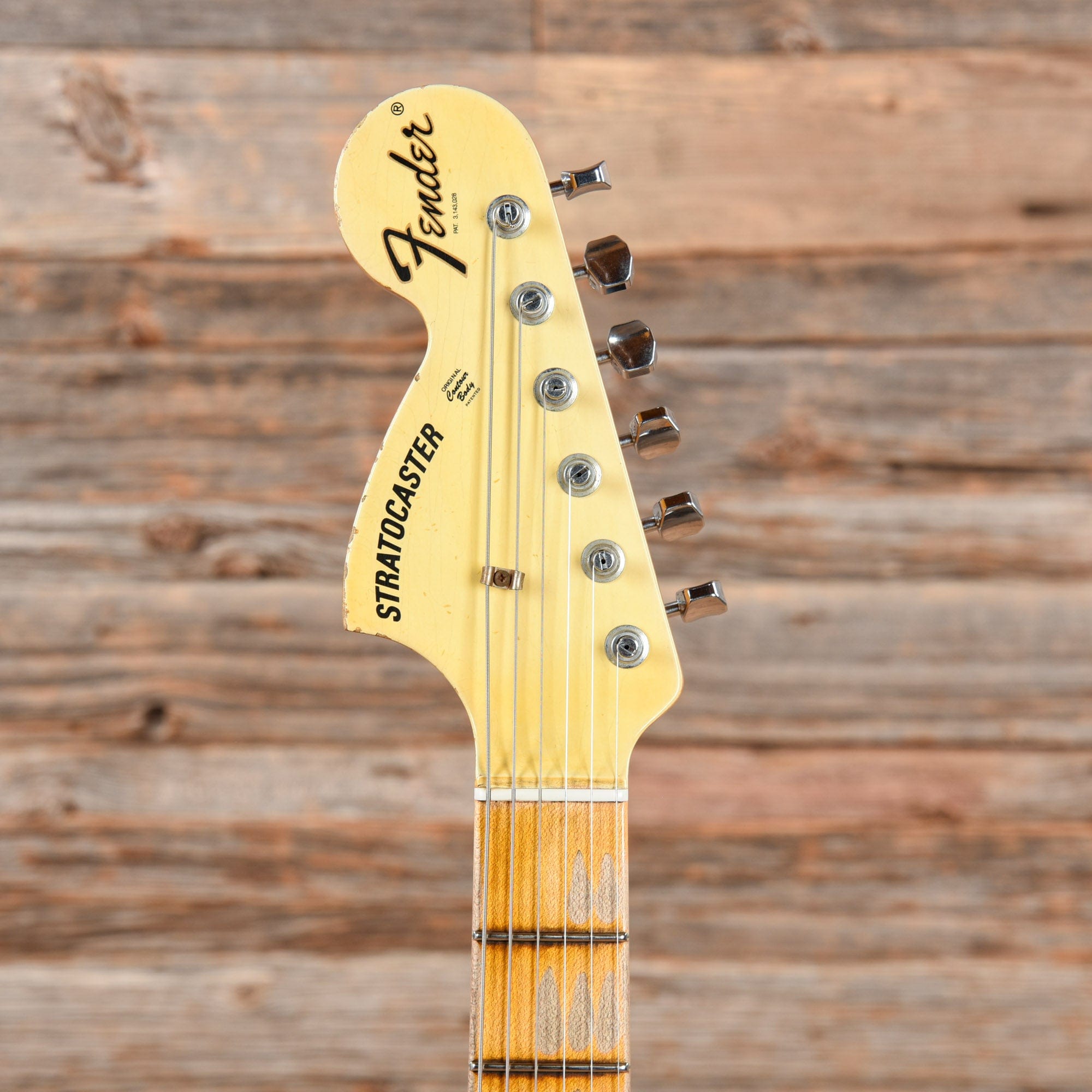 Fender Custom Shop 1969 Stratocaster Heavy Relic Aged Vintage White 2016 Electric Guitars / Solid Body