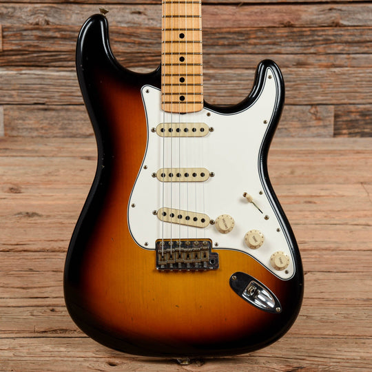 Fender Custom Shop 1969 Stratocaster Journeyman Relic 3-Tone Sunburst 2019 Electric Guitars / Solid Body