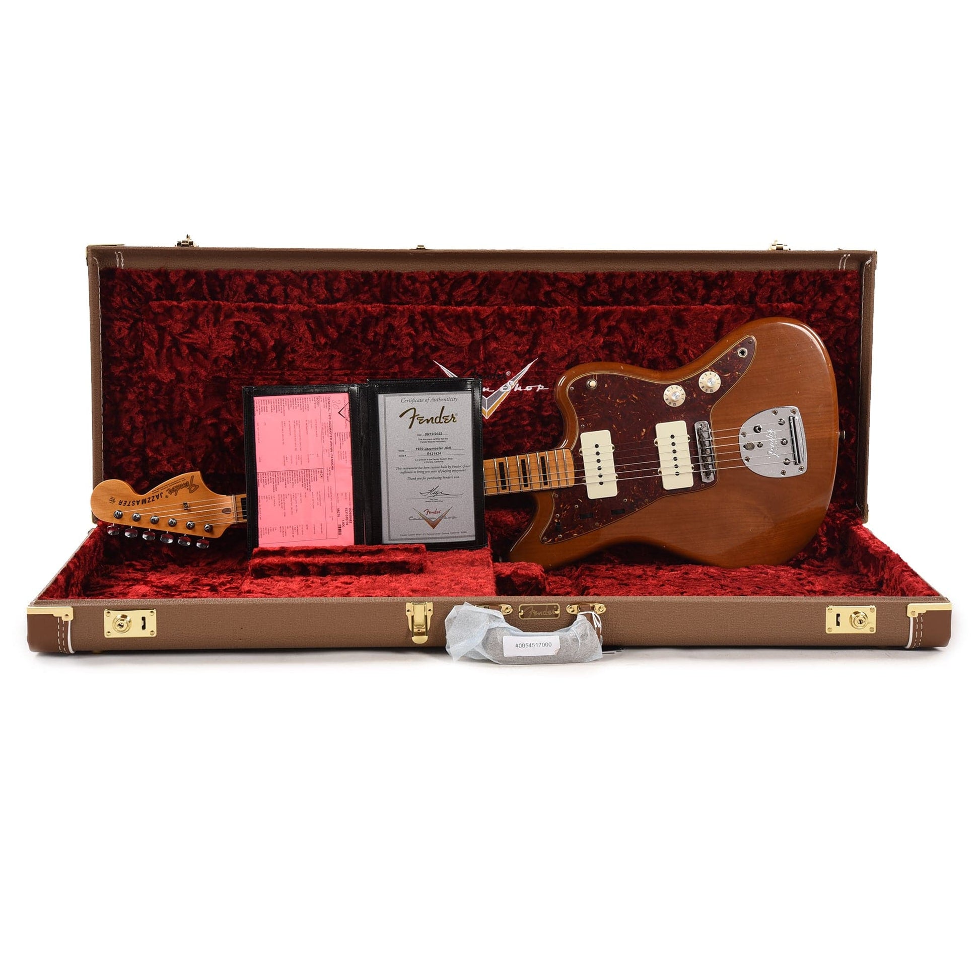 Fender Custom Shop 1970 Jazzmaster "Chicago Special" Journeyman Faded/Aged Mocha Electric Guitars / Solid Body