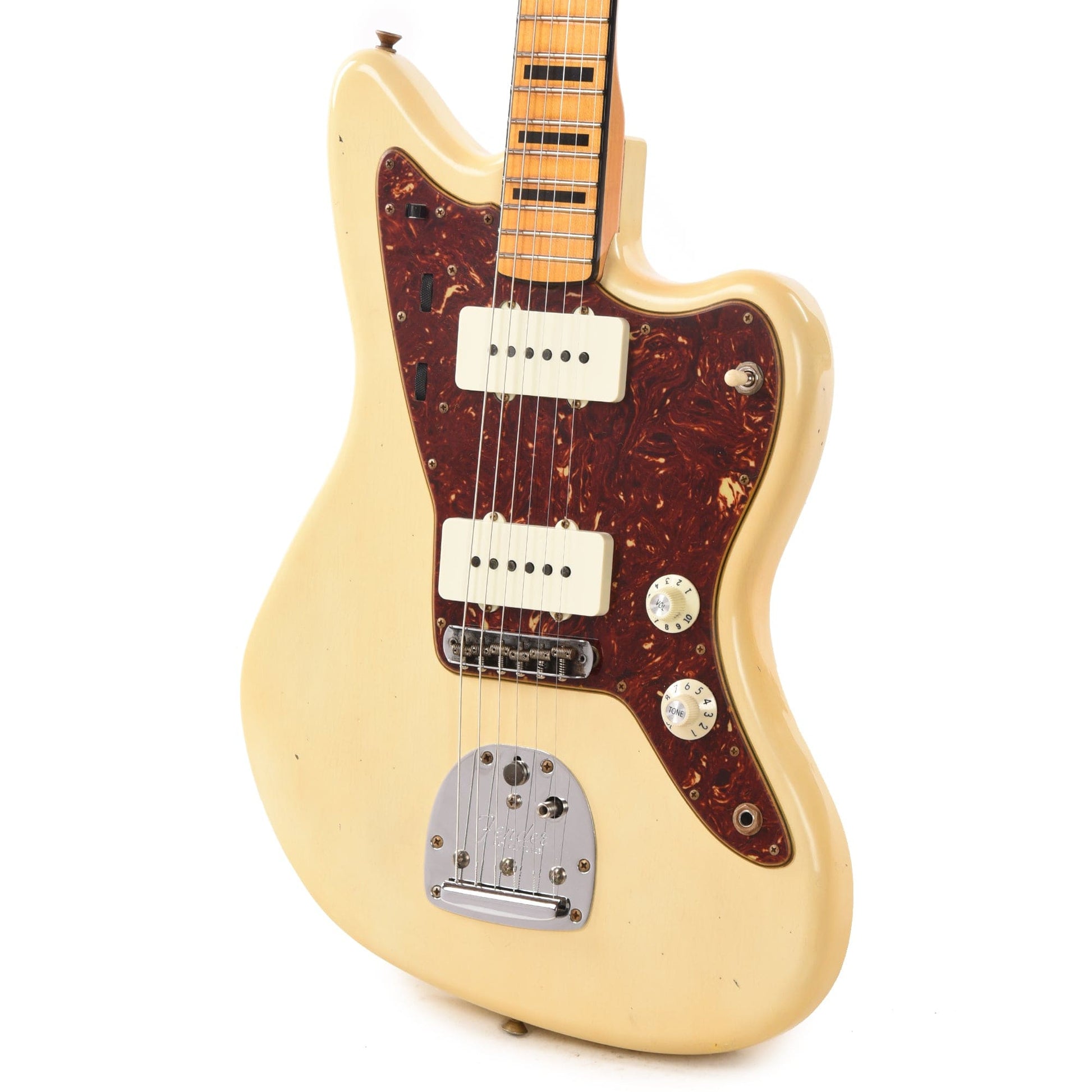 Fender Custom Shop 1970 Jazzmaster "Chicago Special" Journeyman Super Super Aged Olympic White Electric Guitars / Solid Body