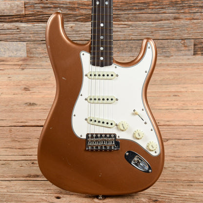 Fender Custom Shop 1970 Stratocaster Journeyman Relic Aged Firemist Gold 2020 Electric Guitars / Solid Body