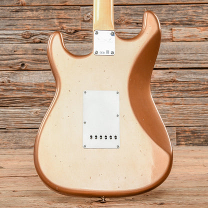 Fender Custom Shop 1970 Stratocaster Journeyman Relic Aged Firemist Gold 2020 Electric Guitars / Solid Body