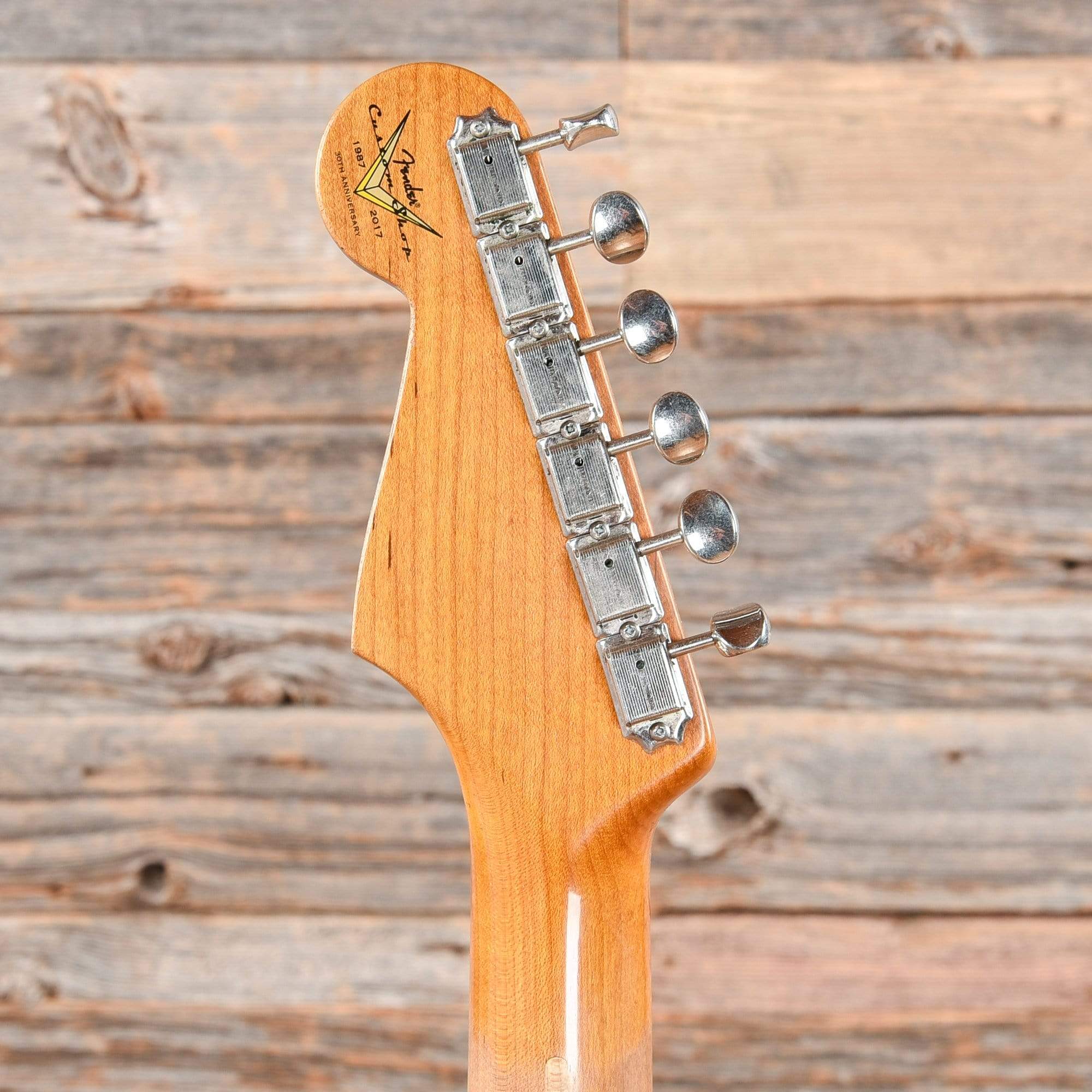 Fender Custom Shop 2017 Limited Fat Roasted 1956 Stratocaster Relic Aged Black 2017 Electric Guitars / Solid Body