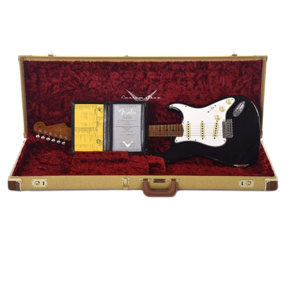 Fender Custom Shop 2018 Limited Roasted Tomatillo Stratocaster Relic Aged Black Electric Guitars / Solid Body