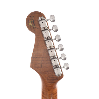 Fender Custom Shop 2018 Limited Roasted Tomatillo Stratocaster Relic Aged Black Electric Guitars / Solid Body